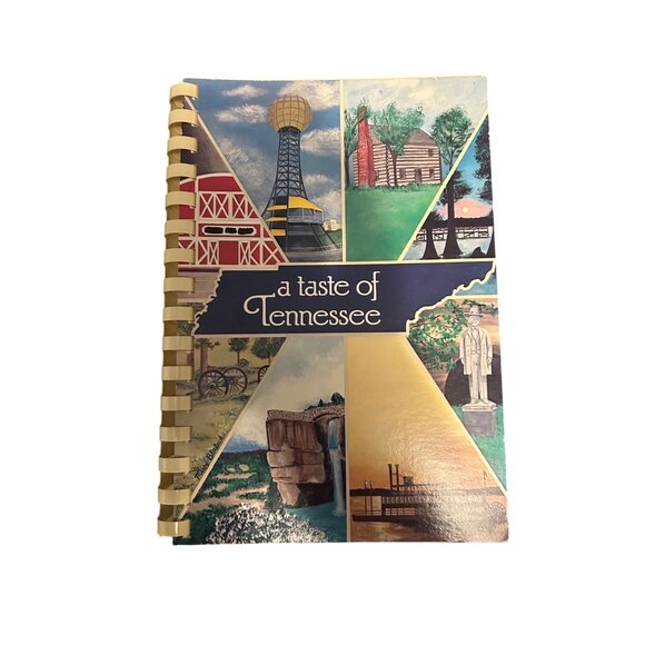 A Taste Of Tennessee Spiral-Bound Cookbook By Fundco - Picture 1 of 3